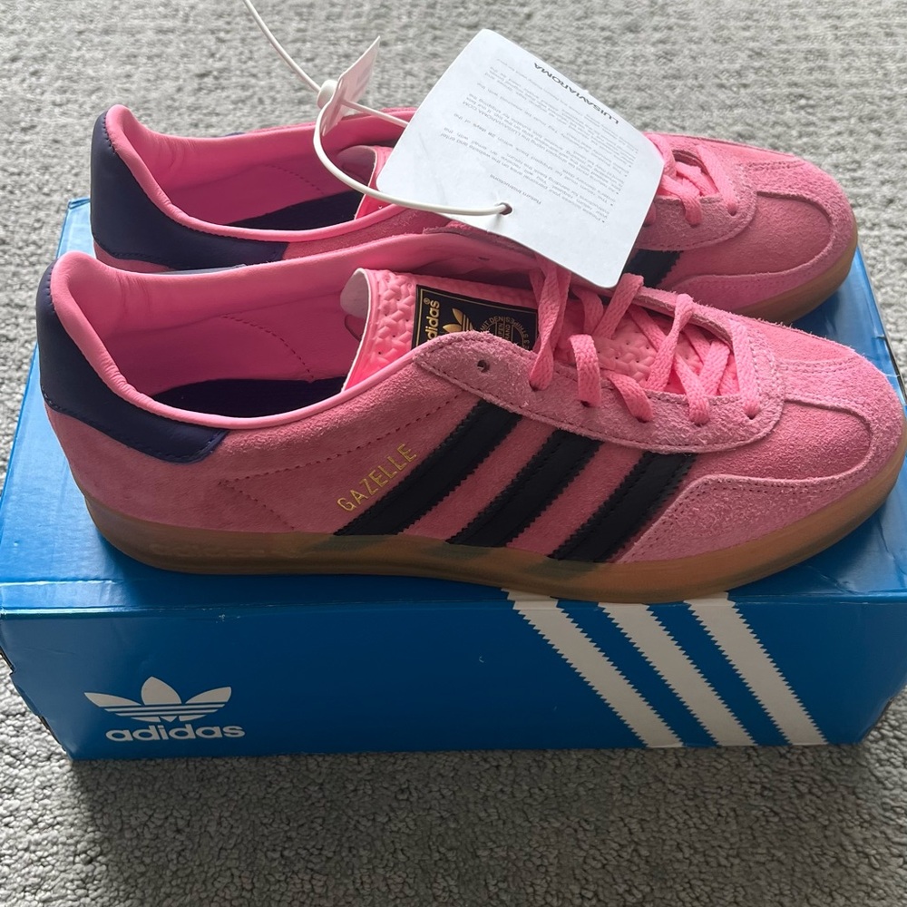 Adidas Gazelle Indoor Women's Sneakers - NWT Bliss Pink